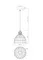 Подвесной светильник Shape FR5335PL-01B Freya