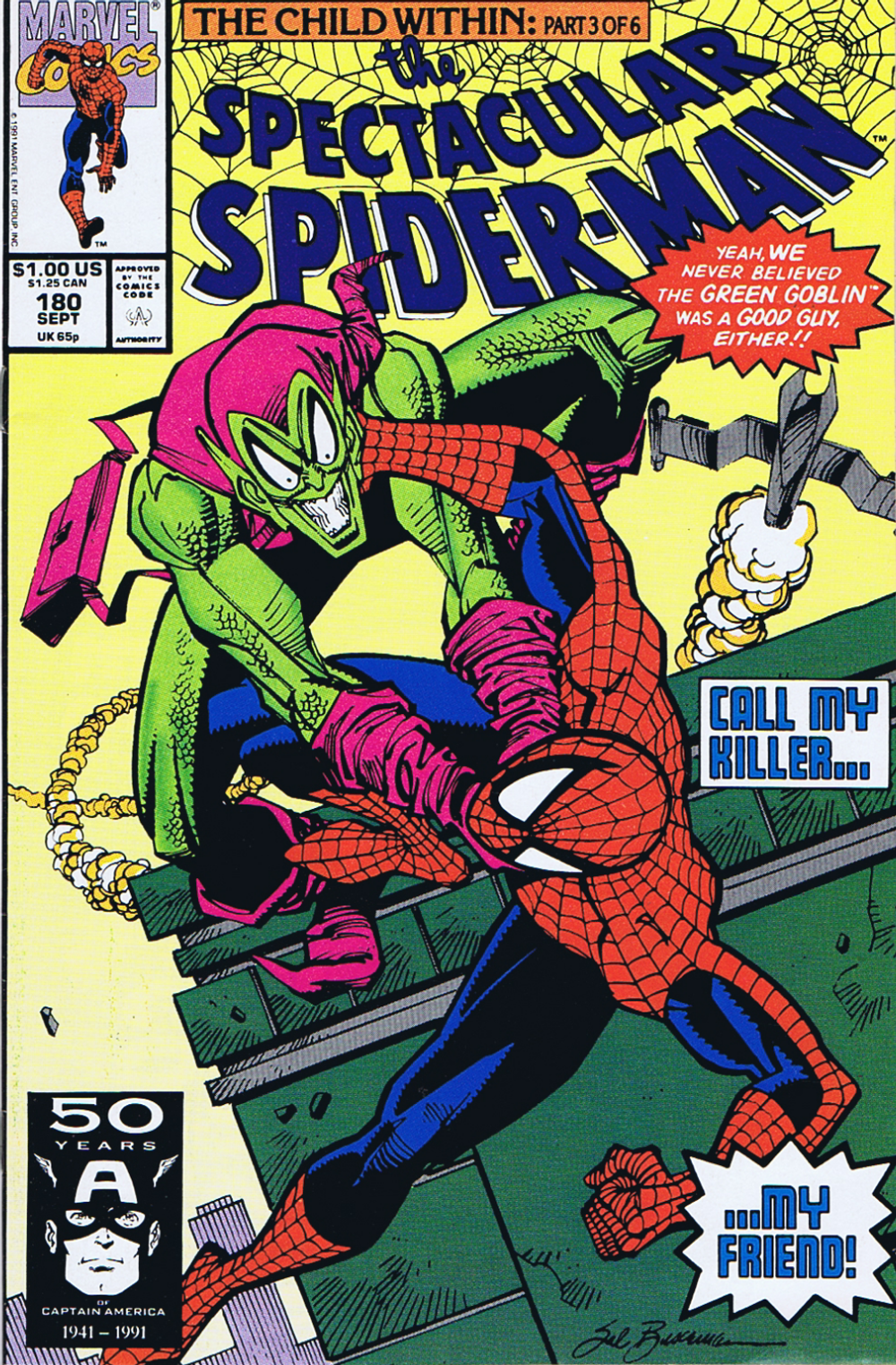 Комикс The Spectacular Spider-Man #178-183 The Child Within parts 1-6