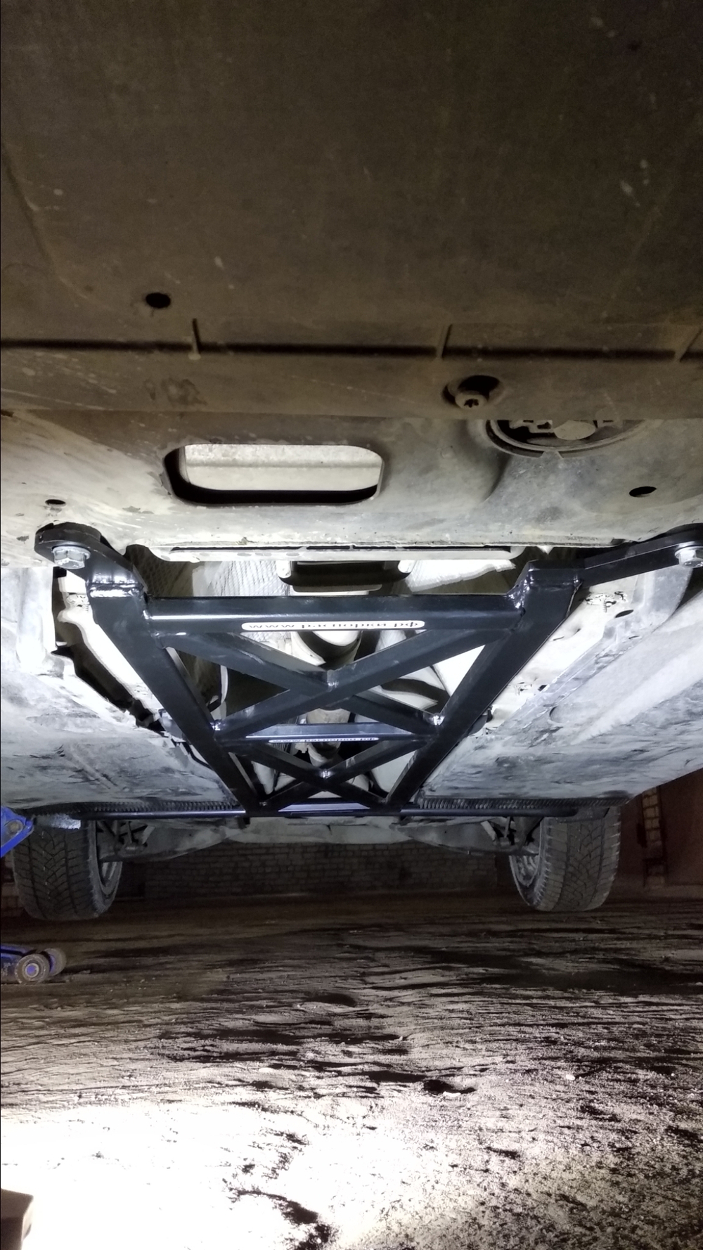 Усилитель жесткости нижний Skoda Superb 2 II B6 3T (ПОД ЗАКАЗ)