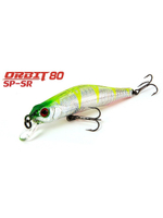 Воблер для рыбалки ZIPBAITS Orbit 80 SP-SR, 80мм, 8.5гр., заглубление 0.8-1.0м., цвет 105M, суспендер