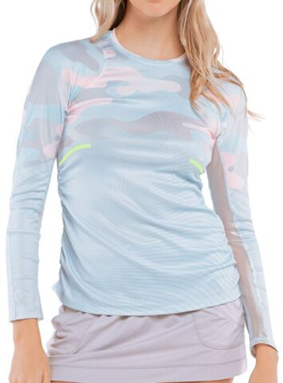 Женская теннисная футболка (dł. Рукава) Lucky in Love Undercover Love Incognito Long Sleeve - glace