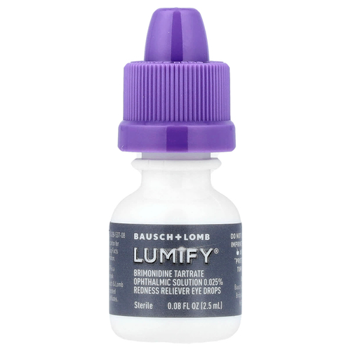 Lumify, глазные капли, для снятия покраснений, 2,5 мл (0,08 жидк. унции)