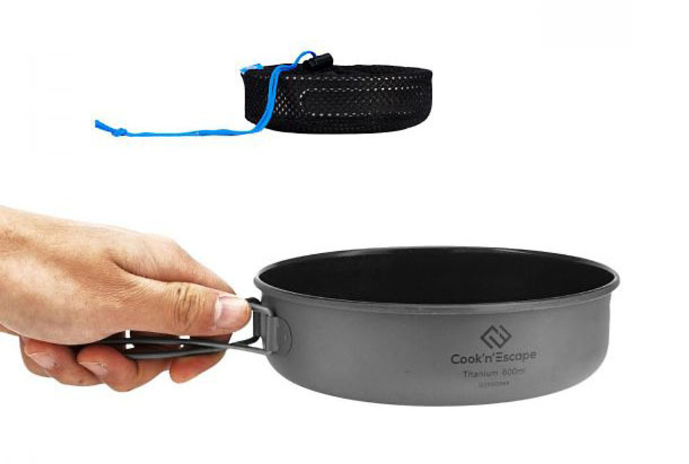 Титановая сковорода Cook'n'Escape CA2109 Titanium frying pan