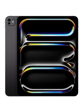 13" Планшет Apple iPad Pro 13 2024 M4, 2 ТБ, Wi-Fi + Cellular, space black with a standart glass