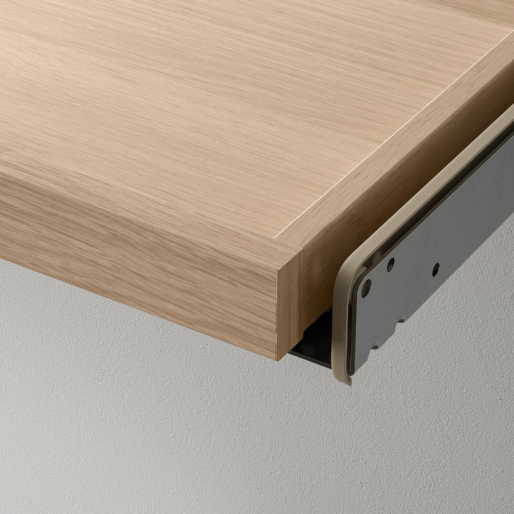 IKEA KOMPLEMENT  (ИКЕА КОМПЛЕМЕНТ)  -  Выдвижной поднос - имитация беленого дуба 50x35 см