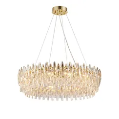 Люстра подвесная NewRgy NWK155-ф800*H230(1200) H GOLD, 12×40 Вт, золотая