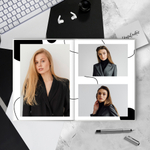 PSD-Шаблон фотокниги "Круги"