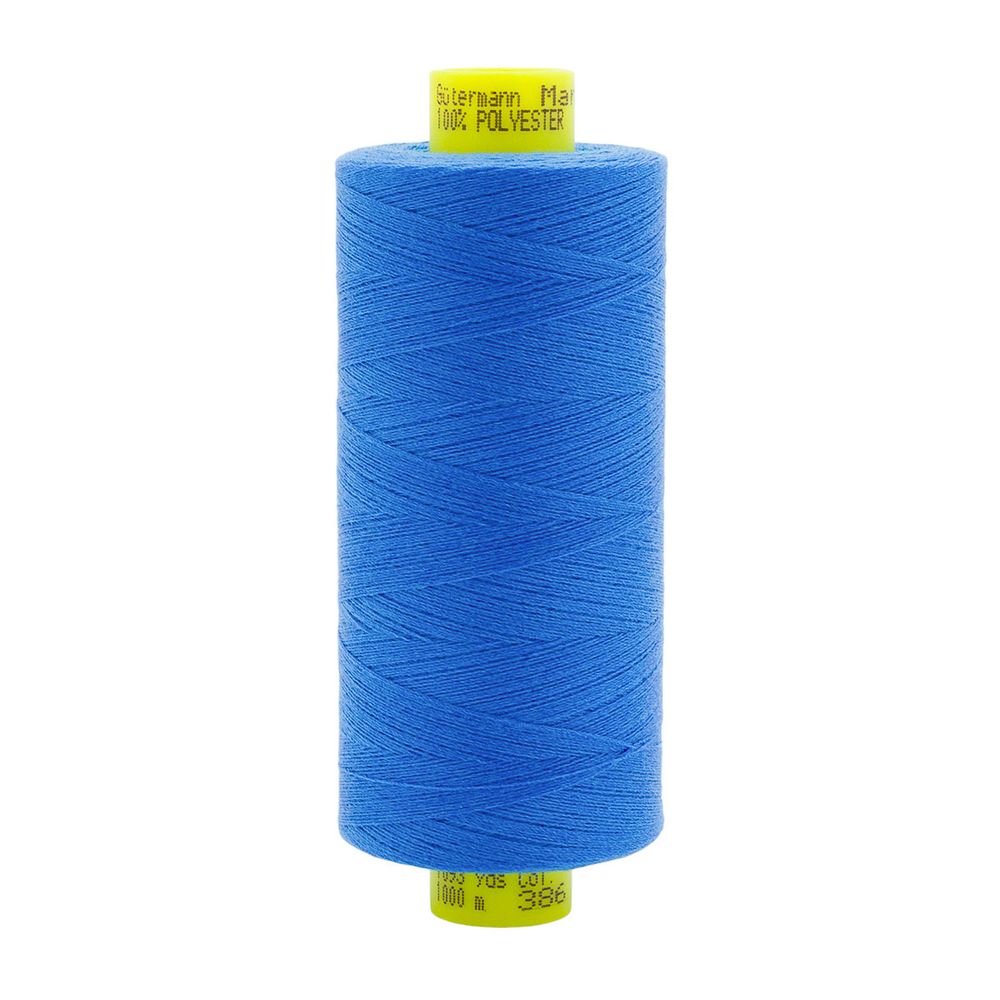 Нитка Gutermann Mara 150 (1000 метров), 1 кат., особо тонкая | 386 королевский синий