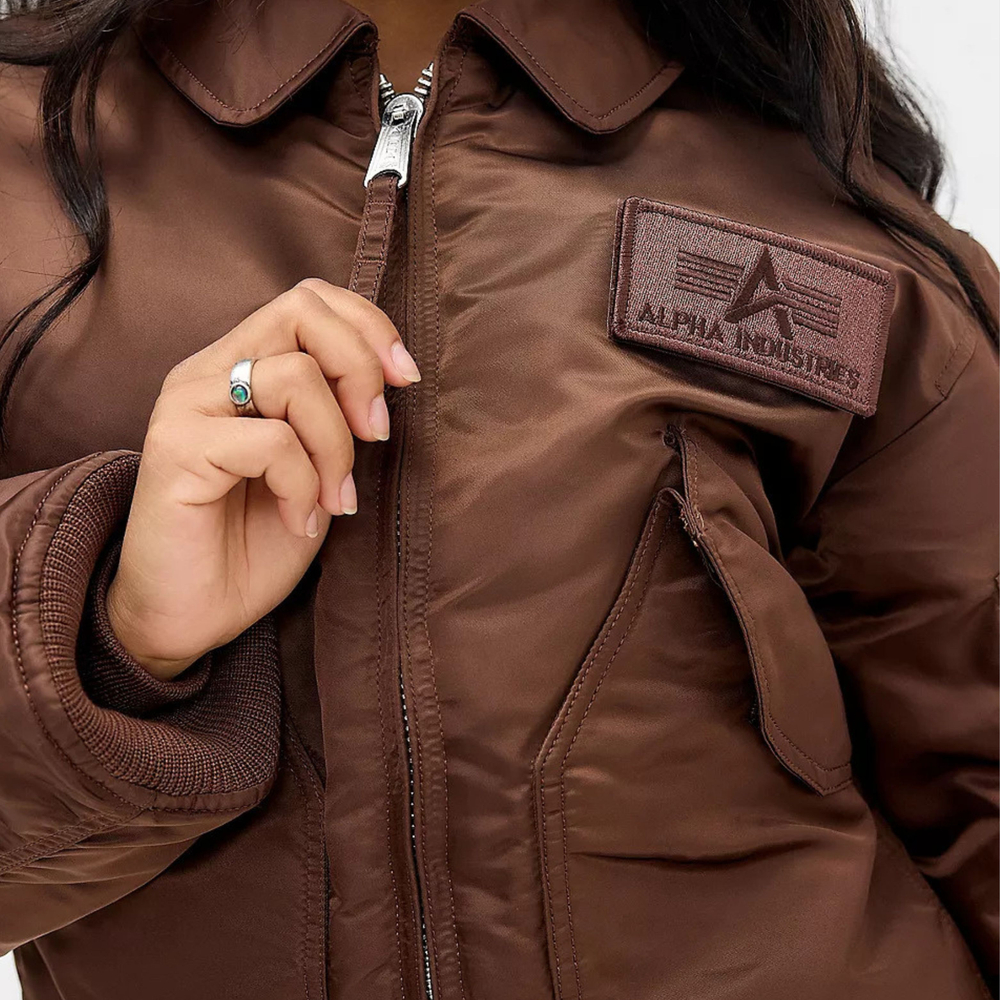Бомбер Alpha Industries CWU 45/P Powder Brown (Коричневый)
