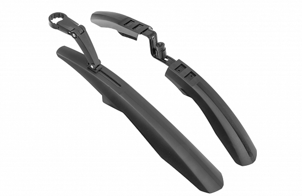 Крылья 26" XH-B536 пластиковые, черные, комплект