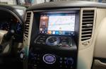 Магнитола для Infiniti QX70, FX35 (S51), FX37, FX30d, FX50 2008-2016 (Поддержка Bose и 360) - Kuberg KP-9828-5 (бежевая) IPS, Android 10, 4G SIM-слот
