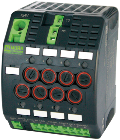 MICO FUSE 24 LED FUSE HOLDER 5X20MM 8 каналов