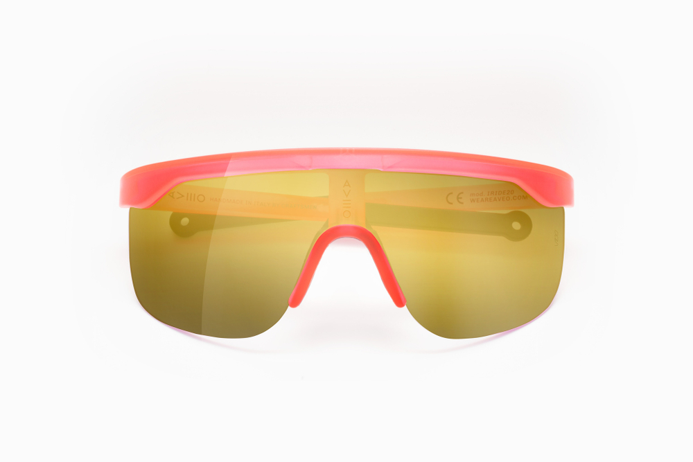 Спортивные очки AVEO Iride / Fluo Pink / Gold Mirror Lens