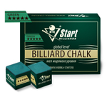 Мел Startbilliards 5 звезд зеленый (12шт)
