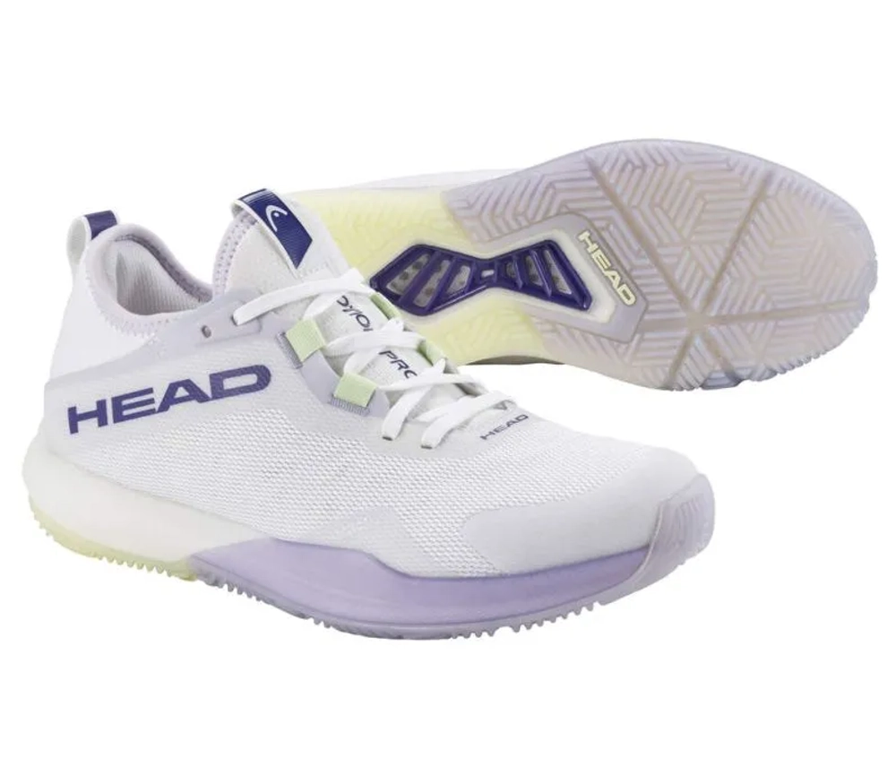Женские кроссовки для padel Head Motion Pro Padel - white/lavender