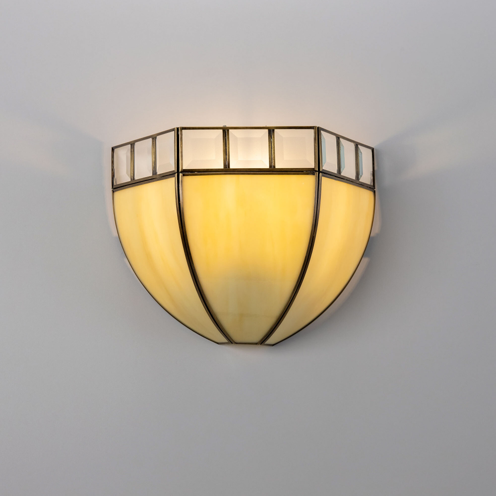 Citilux Шербург-1 CL440311 Бра витражное Бронза