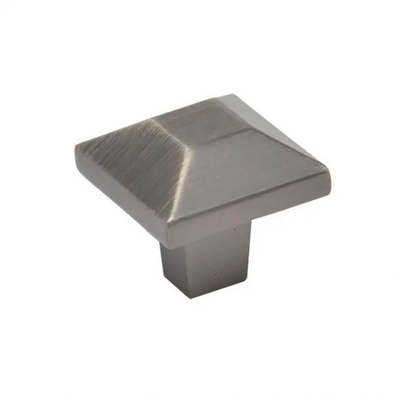 Ручка мебельная кнопка EDSON 1340 Brashed Black Nickel