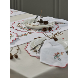 Дорожка на стол 45х150см Tkano Festive wreath New Year Essential
