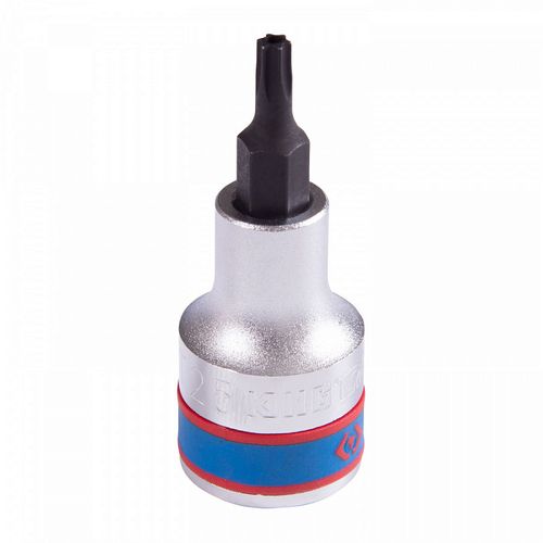 KING TONY (402725) Насадка (бита) торцевая 1/2", Torx, T25, L = 60 мм, с отверстием