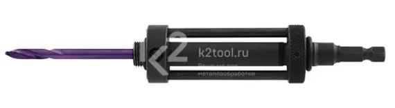 Хвостовик шестигранный 9,5 мм с выталкивателем для коронок Karnasch