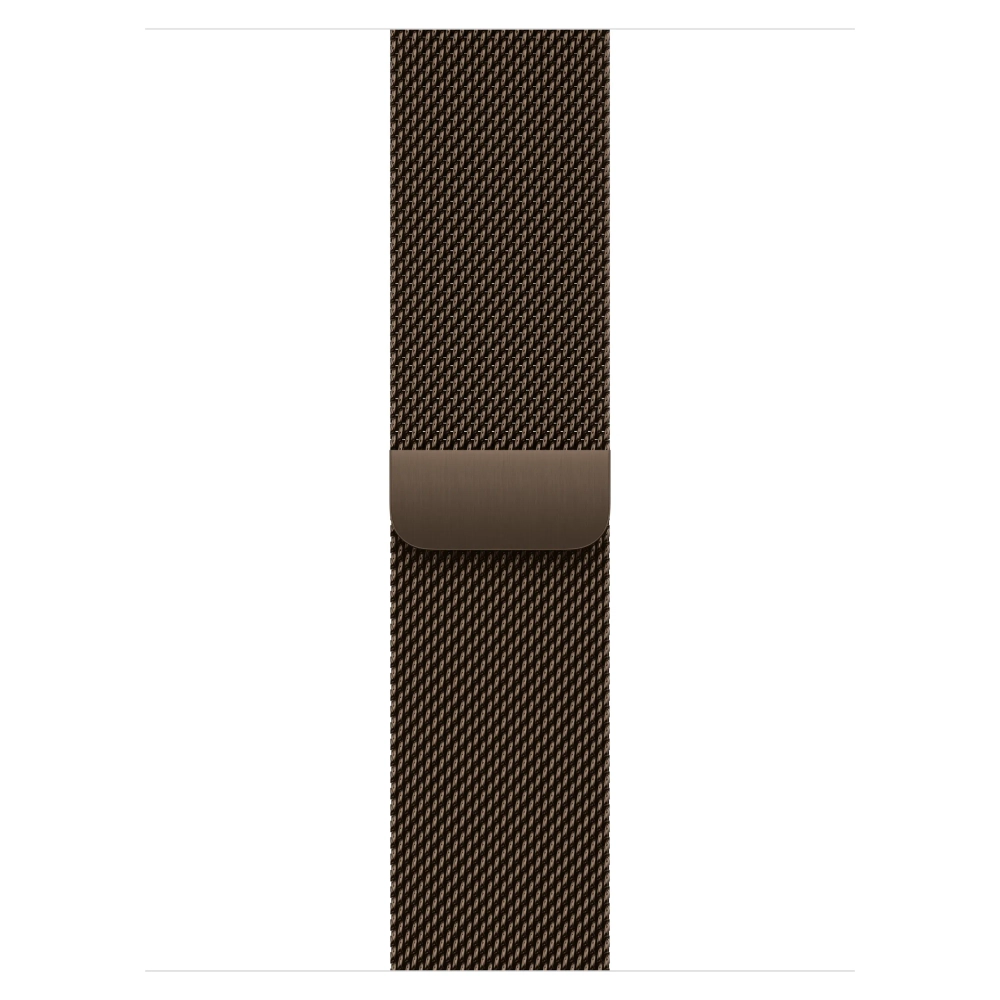 Умные часы Apple Watch Series 12 GPS + Cellular, 42mm, Pearl White Ceramic Case with Dark Bronze Milanese Loop
