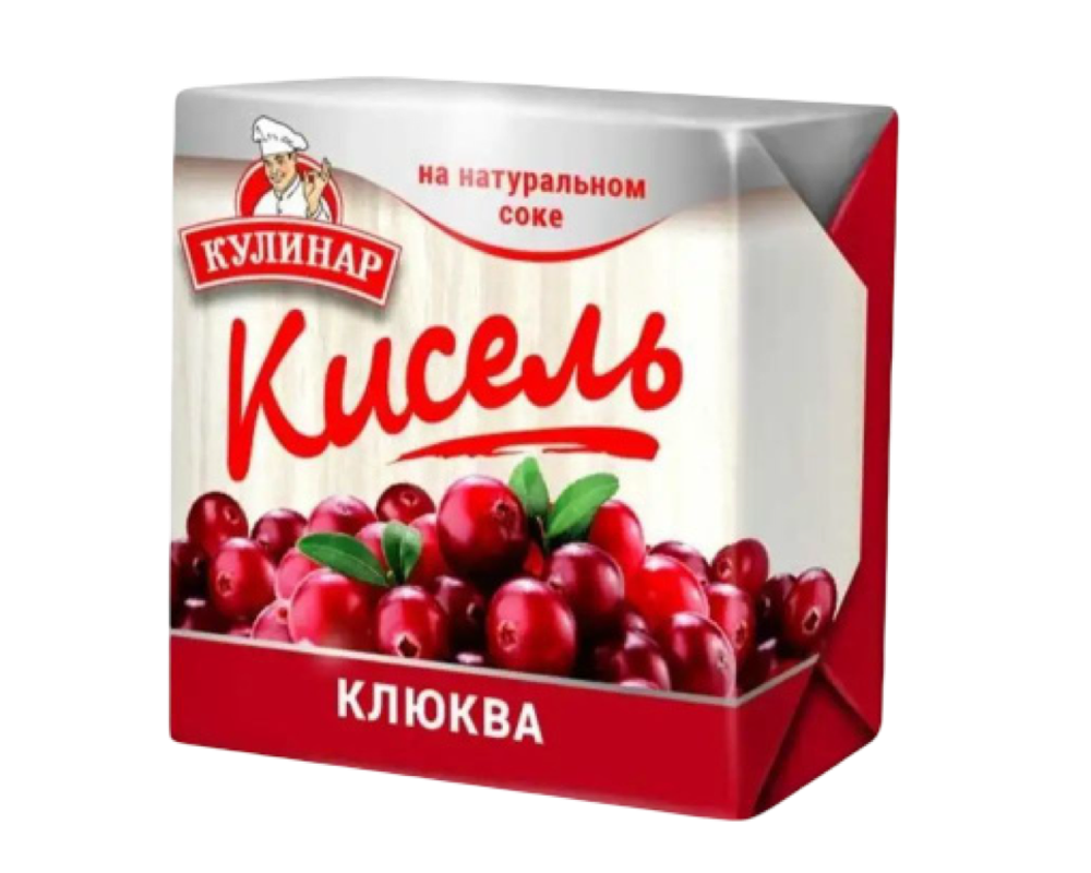 Кисель КУЛИНАР клюква брикет 220*16