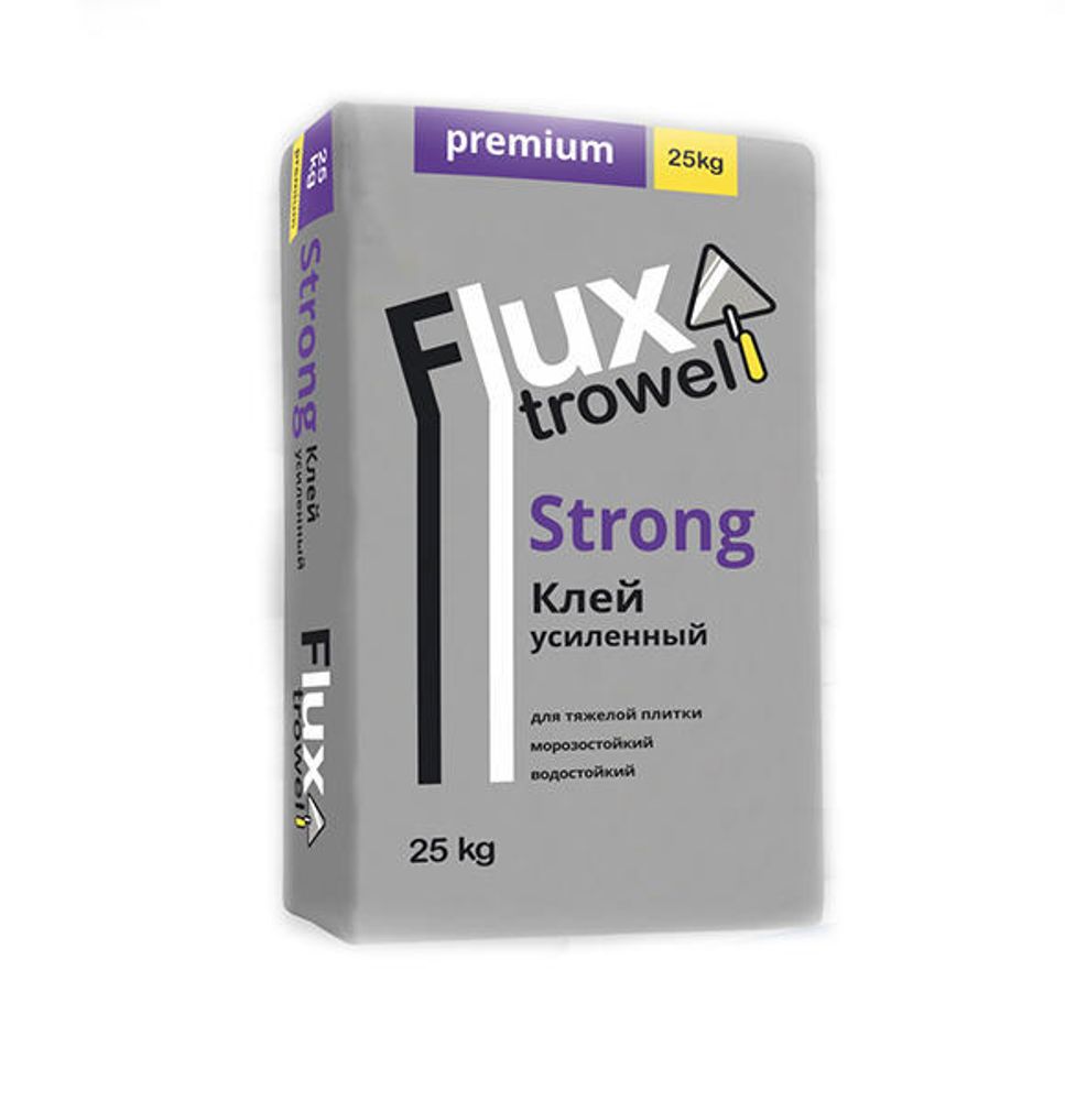 КЛЕЙ УСИЛЕННЫЙ FLUX STRONG Д КАФЕЛЯ 25КГ 132-25 КЛЕЙ УСИЛЕННЫЙ FLUX STRONG Д КАФЕЛЯ 25КГ 132-25