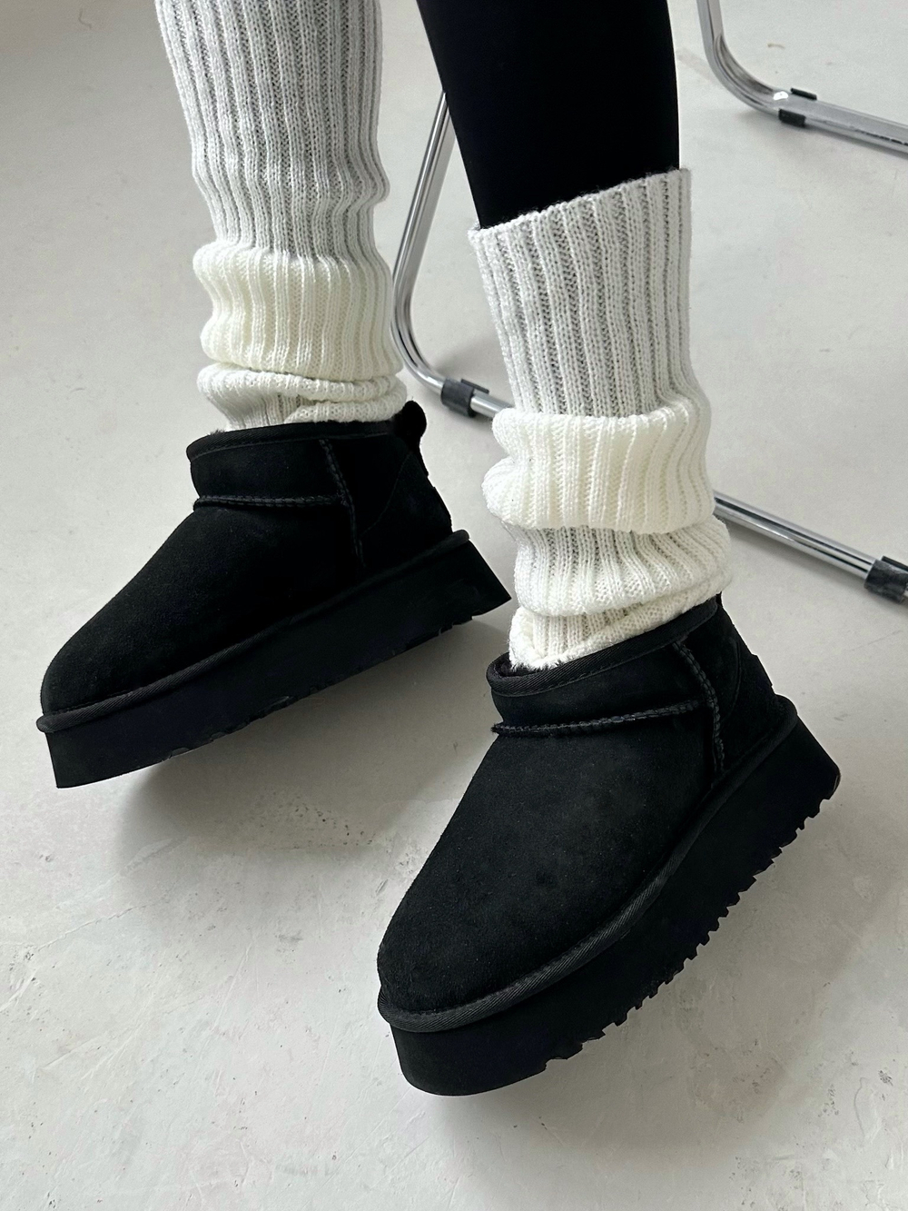 UGG W CLASSIC ULTRA BLACK