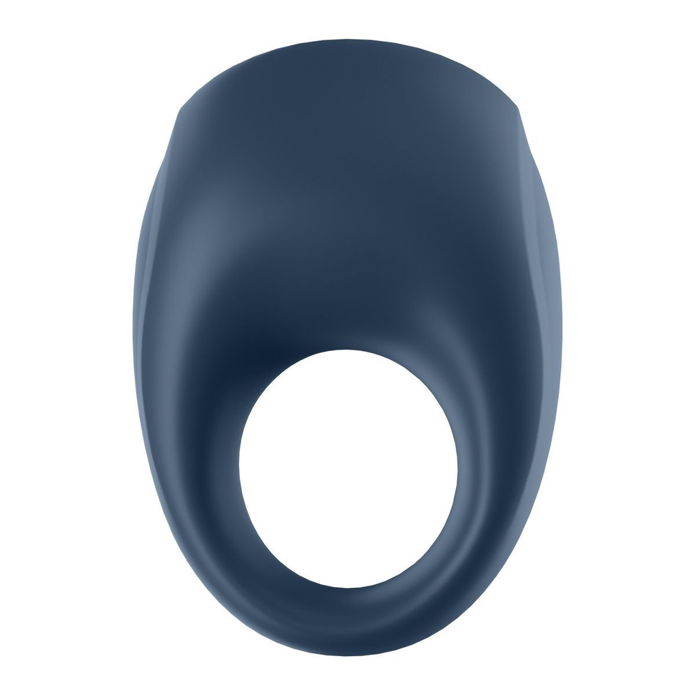 Эрекционное кольцо Satisfyer Strong One с возможностью управления через приложение (Цвет: темно-синий)
