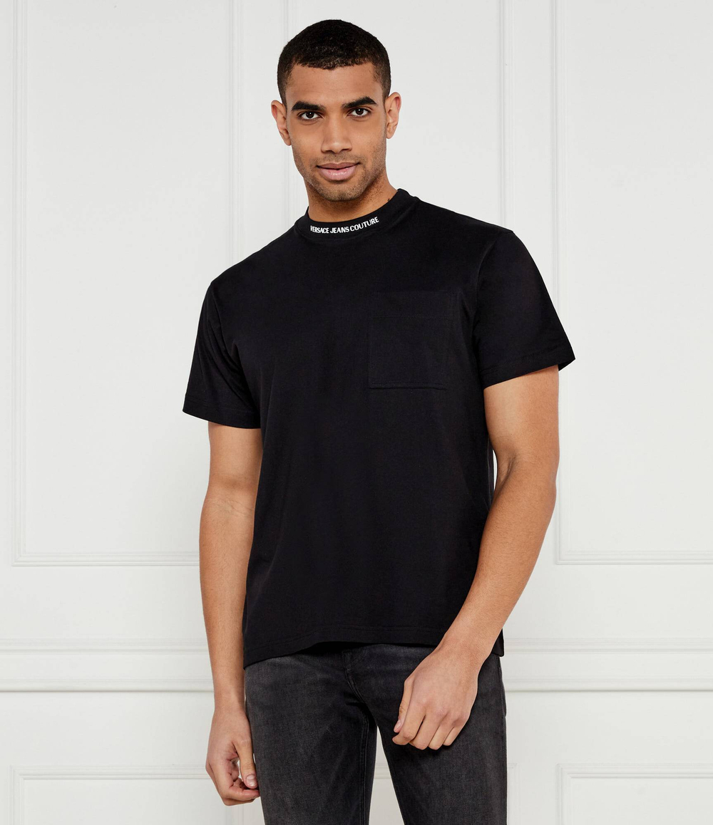 Футболка Versace Jeans Couture - черный(78GAHE03CJ00E)