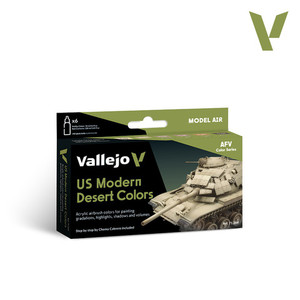 Model Air Set: US Modern Desert Colors (6)
