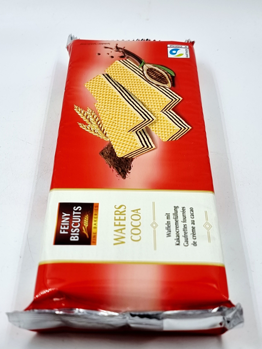 Вафли Feiny Biscuits с какао-начинкой 250г (Австрия)