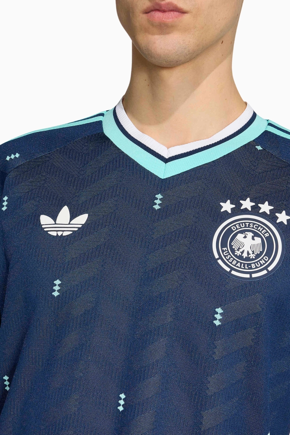 Футболка adidas Originals Germany 2026 Away Authentic - синий