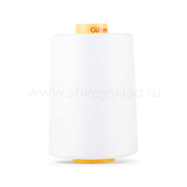 Нитка Gutermann Mara 30 (3000 метров), 1 боб., для отстрочки | _800 белый (Arta 001)