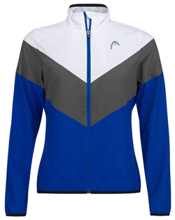 Женская теннисная толстовка Head Club 22 Jacket W — royal