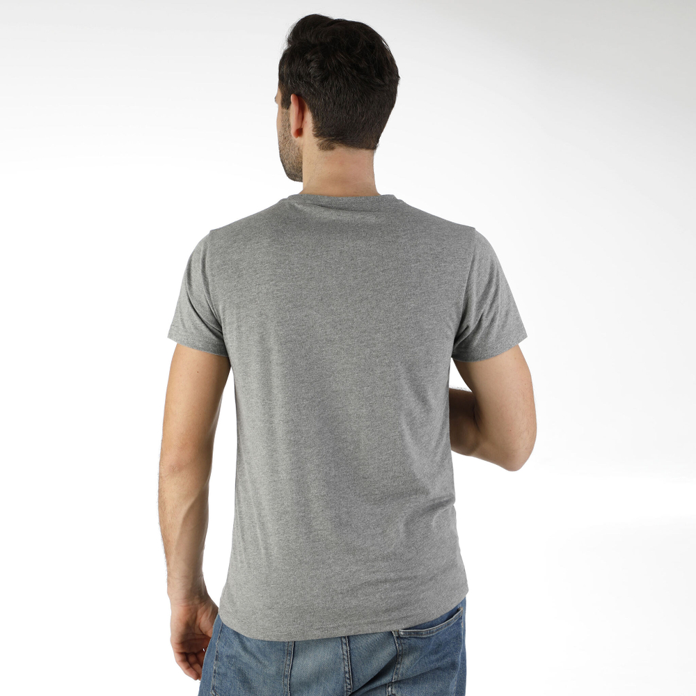 Мужское теннисное поло Quiet Please Happy Slam T-Shirt Men - Grey, Multicoloured