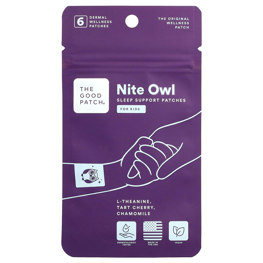 The Good Patch, Nite Oval, для детей, 6 патчей