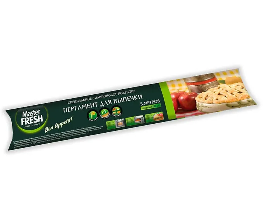 Master FRESH Пергамент для выпечки (силиконизир, 38 см) 5м