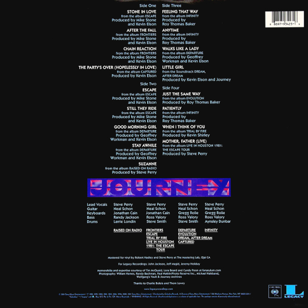 Journey / Greatest Hits Volume 2 (2LP)