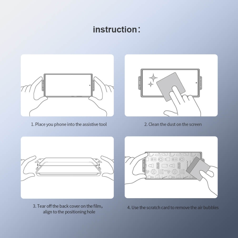 Защитная пленка Nillkin Impact Resistant для OnePlus 10 Pro