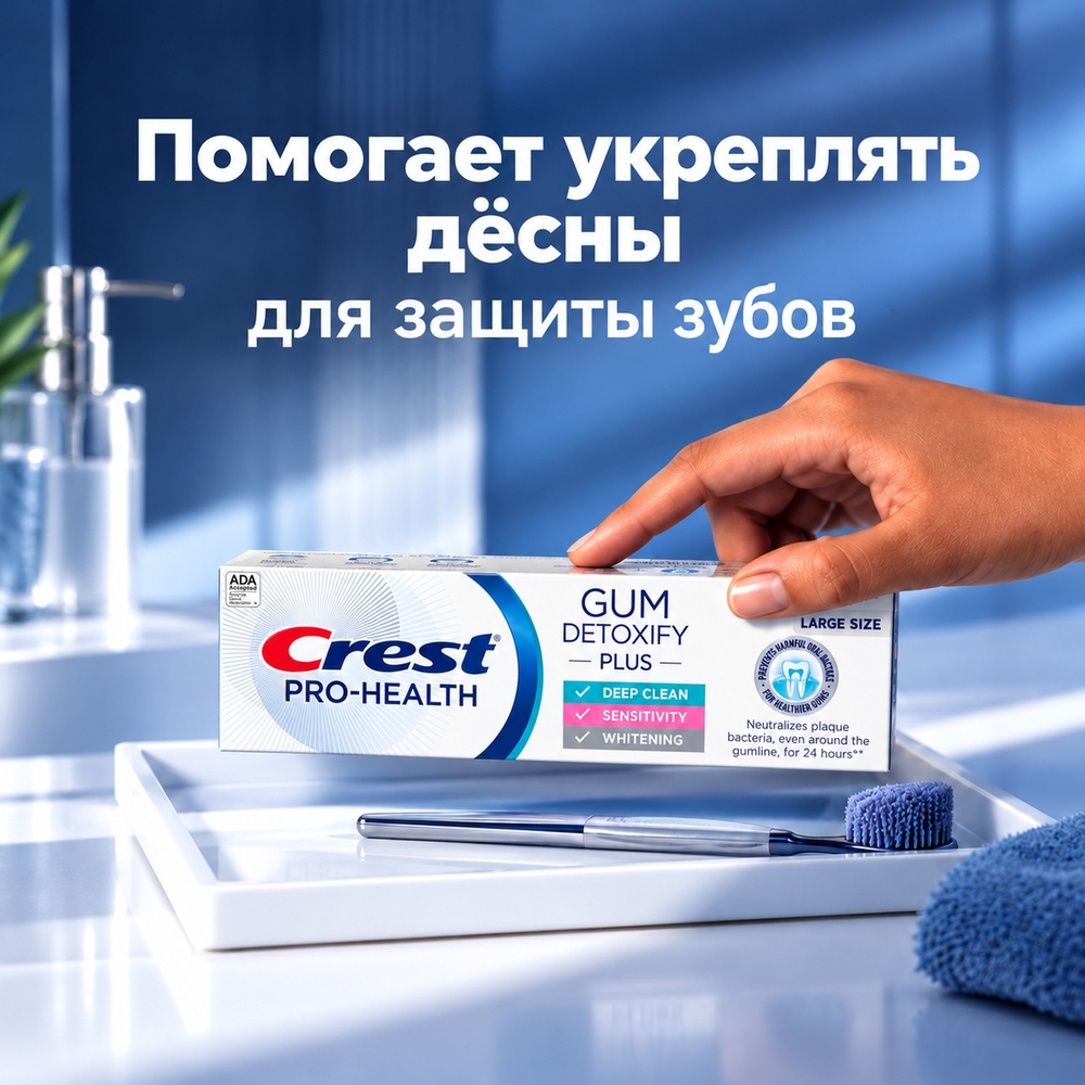 Crest Pro-Health Gum Detoxify Plus