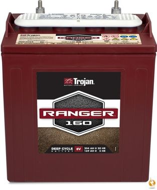 Тяговый аккумулятор Trojan Ranger 160 ( 8V 204Ah / 8В 204Ач ) - фотография
