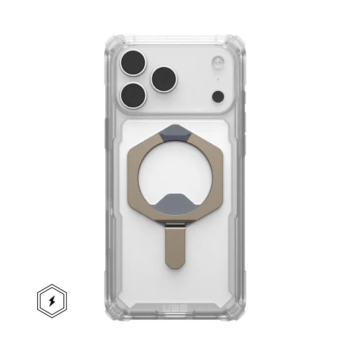 UAG Plasma XTE with MagSafe Series Case for Apple iPhone 17 Pro Max Clear/Titanium (Прозрачный)