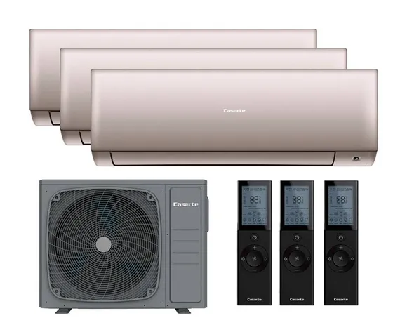 Мульти сплит-система Casarte 3 x CAS25CX1/R3-G / 3U70CM1/R3