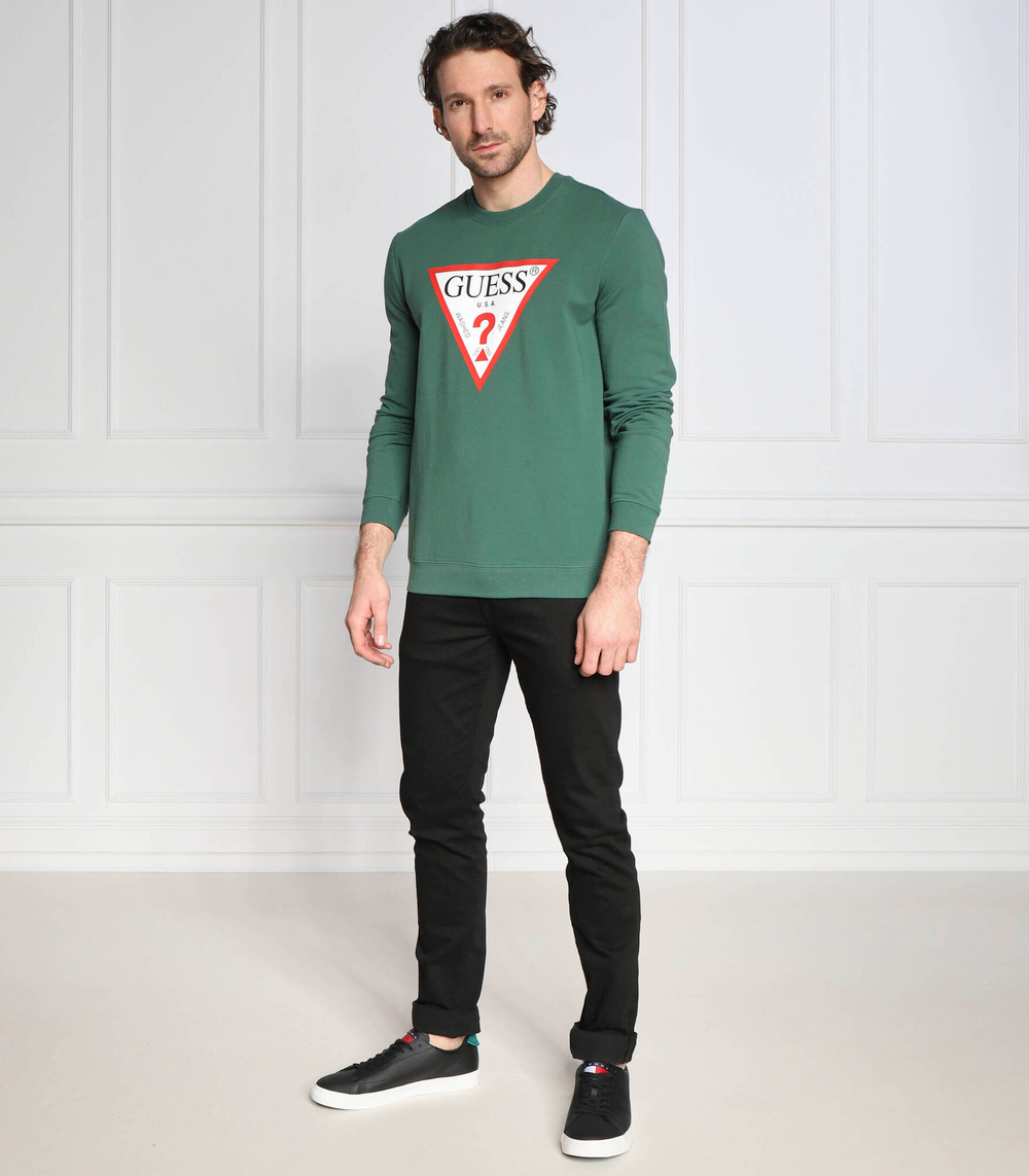Худи audley GUESS - зеленый(M2YQ37 K6ZS1)