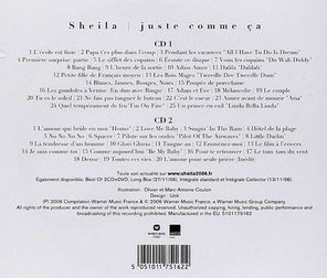 Sheila / Juste Comme Ca (2CD)