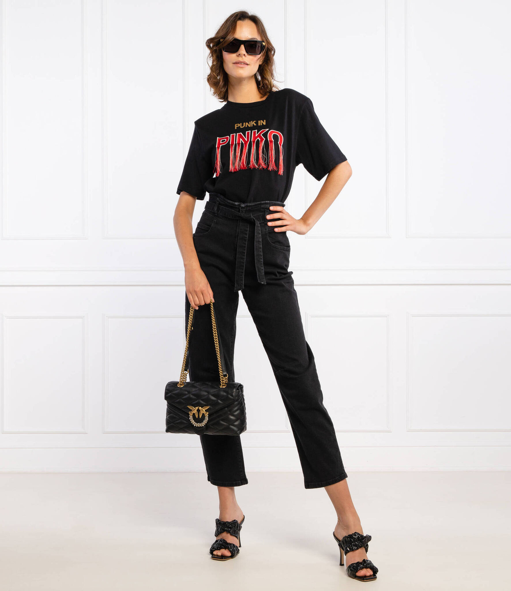 джинсы carla 2 Pinko - черный(1J10RV Y6FG)