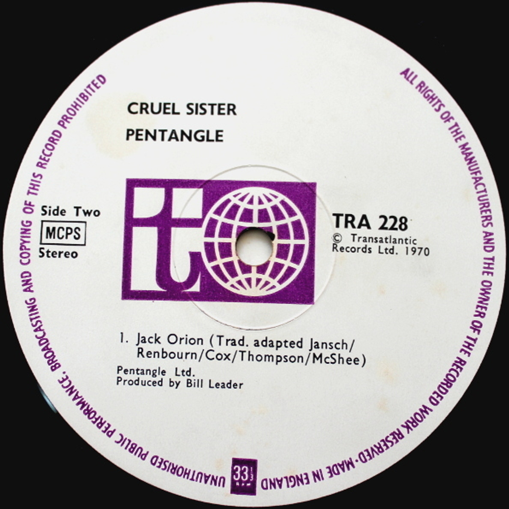 Pentangle / Cruel Sister (LP)