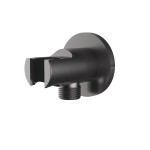 Душевой комплект Vincea Инспаер (Inspire) VSFW-3I22MT2GM встраиваемый, термостат, двухрежимный, вороненая сталь