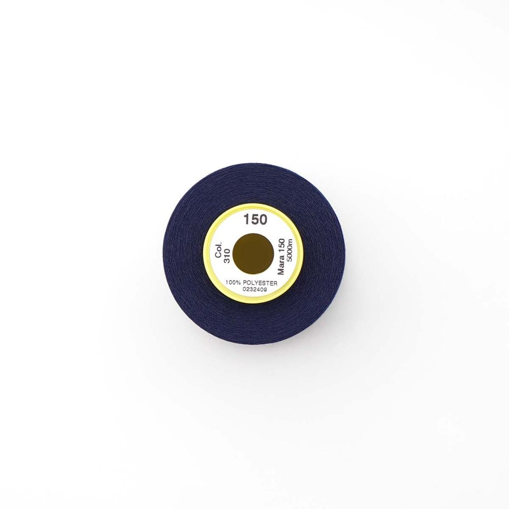 Нитка Gutermann Mara 150 (5000 метров), 1 боб., особо тонкая | 310 т.чернильный